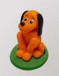 Sárga kutya - nagy figura