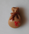 Eurós pénzes zsák - mini figura